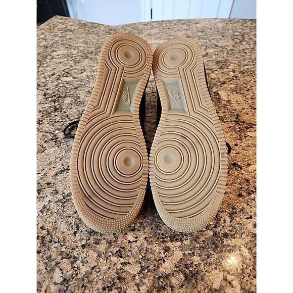 Nike Air Force 1 Low Gore-Tex Mens Size 11 Black Light Carbon No Box - Picture 5 of 10